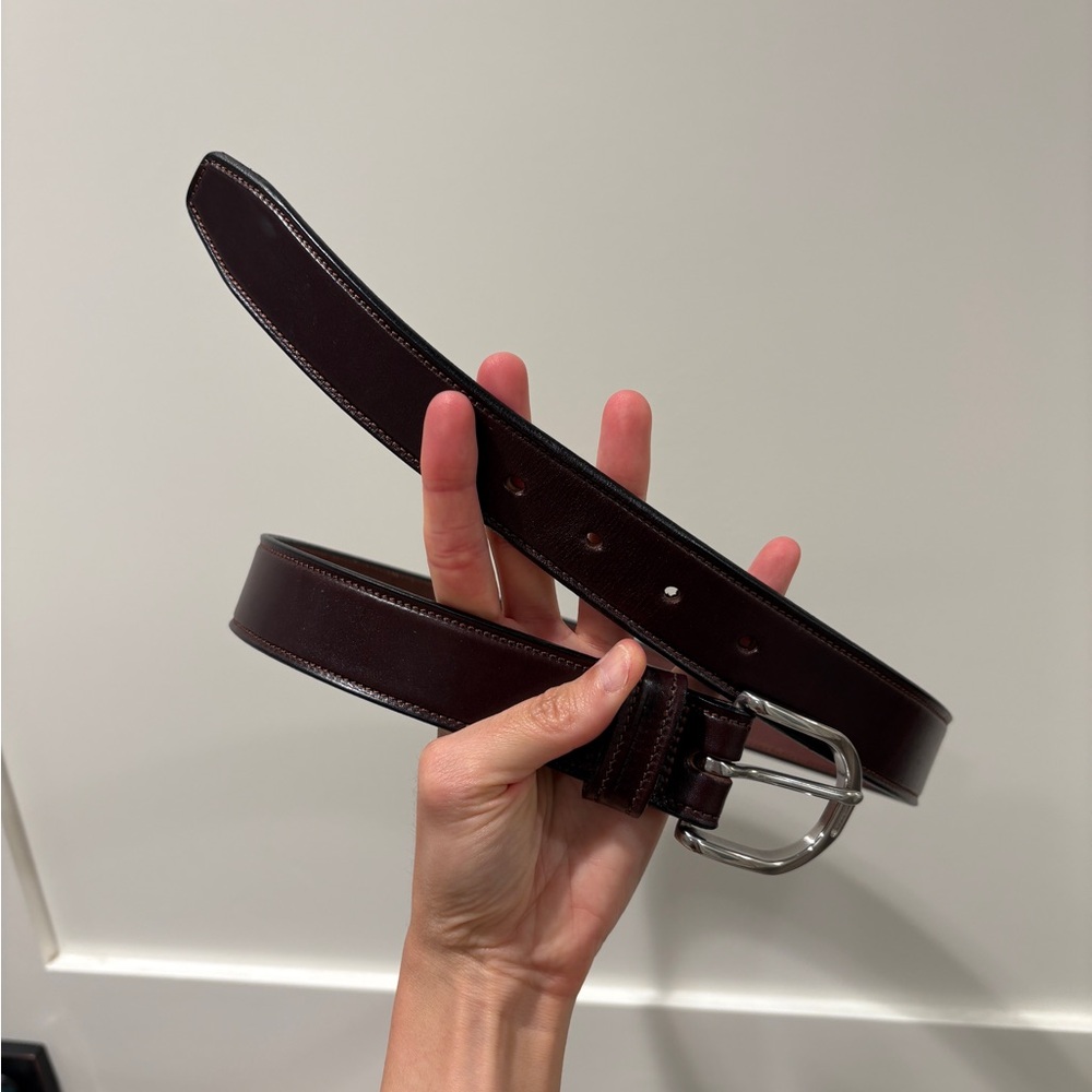 Women’s Brown Equestrian Leather Belt